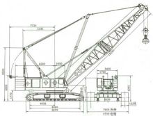 Grua sobre erugues